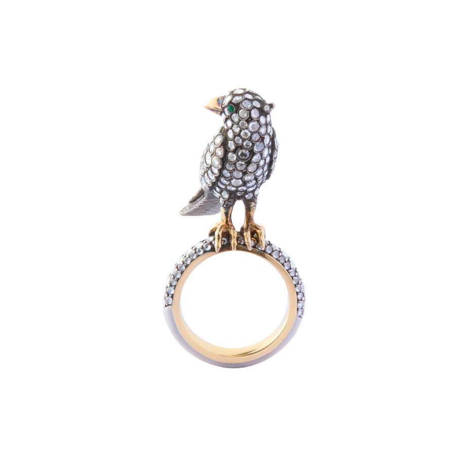 Diamond Perch Bird Ring