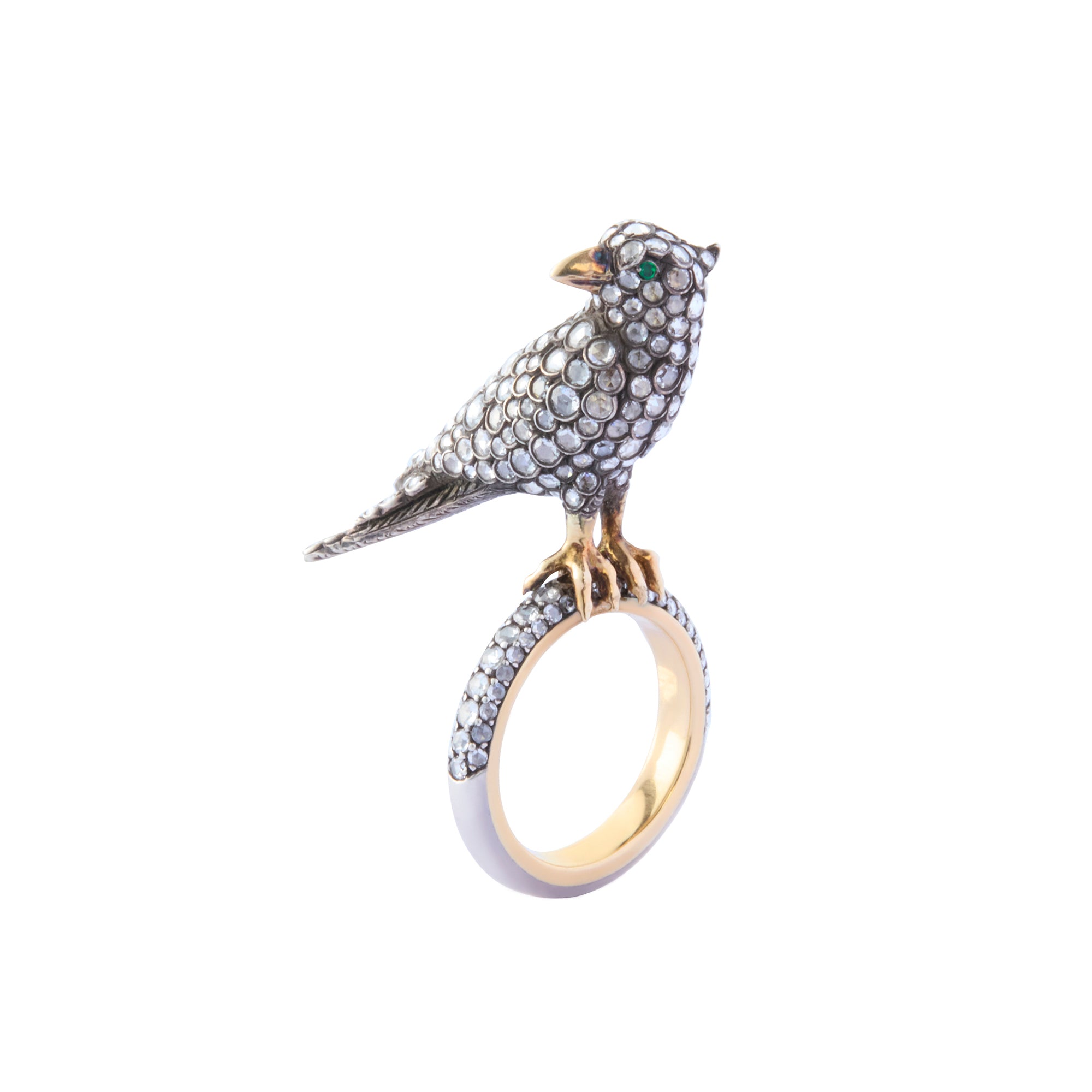 Diamond Perch Bird Ring