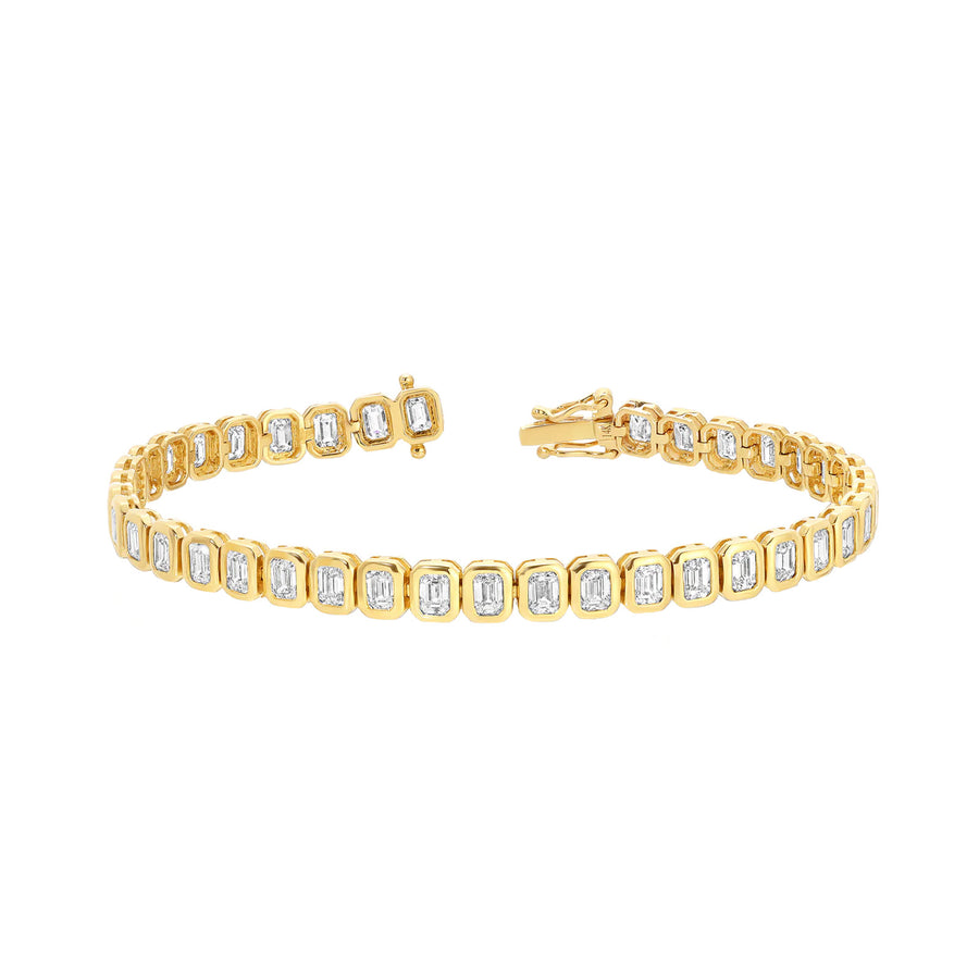 Carbon & Hyde Mini NS Nova Tennis Bracelet - Bracelets - Broken English Jewelry front view