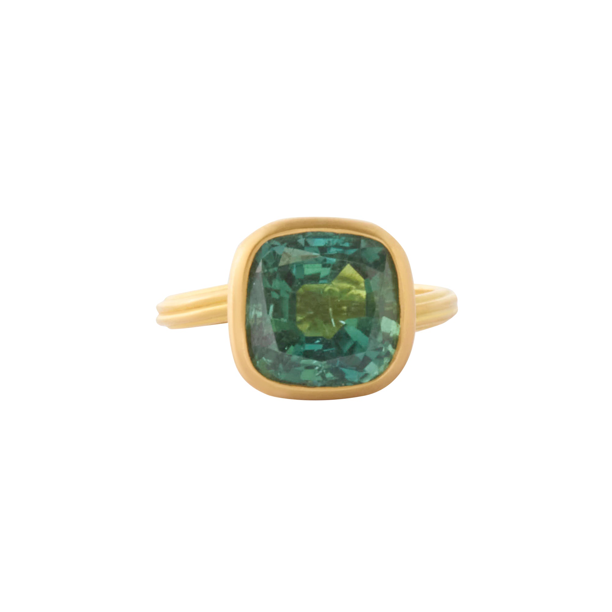 Green Tourmaline Ring