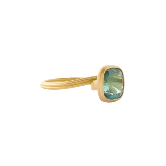 Green Tourmaline Ring - Main Img