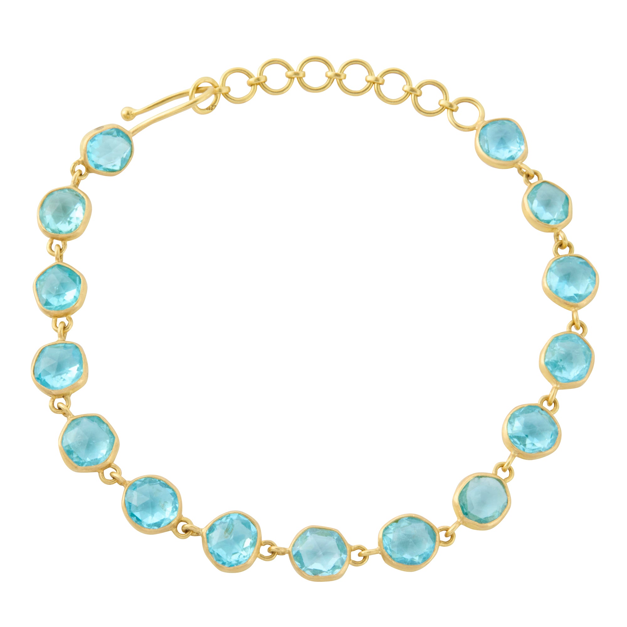 Apatite Link Bracelet