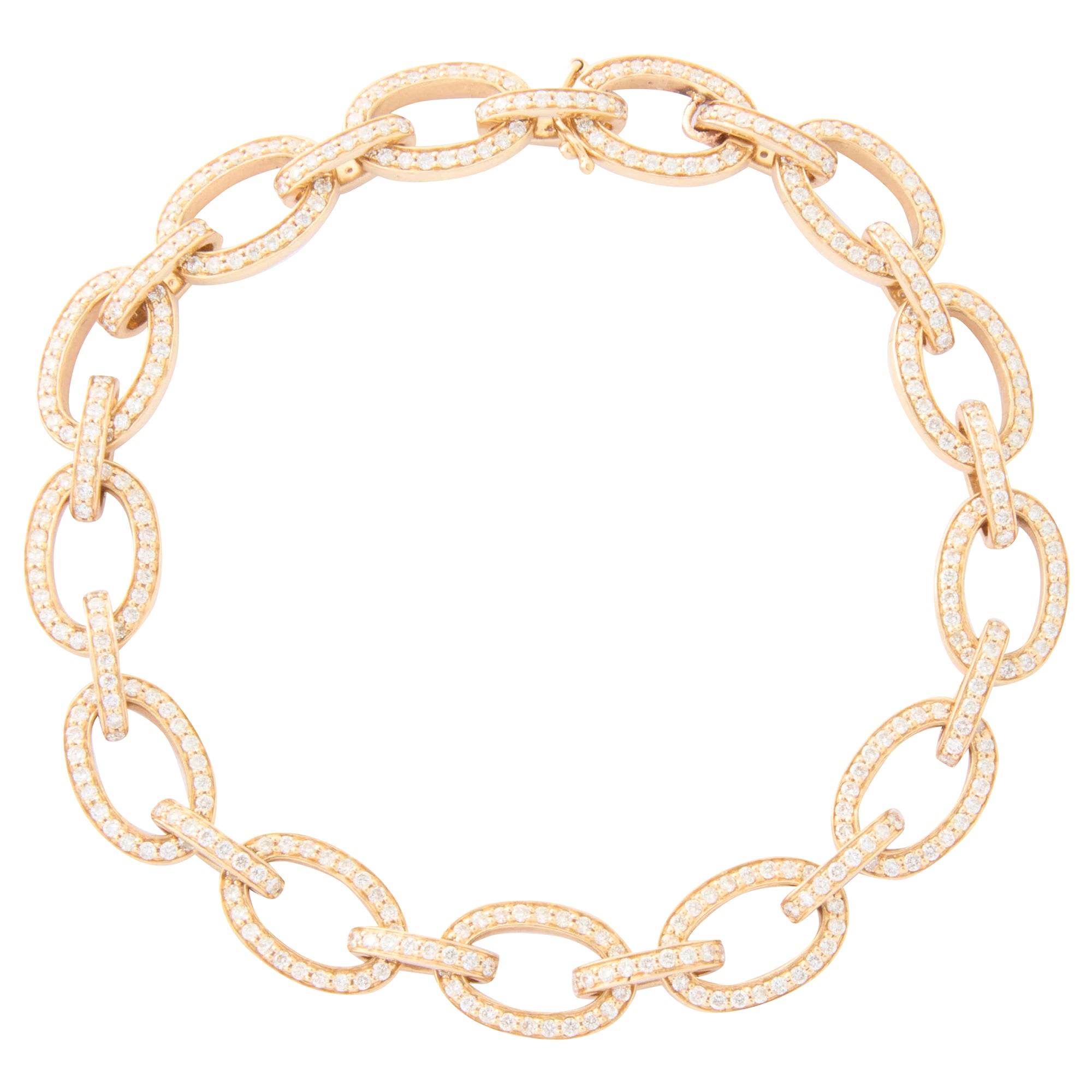 Diamond Indo-Russian Link Bracelet