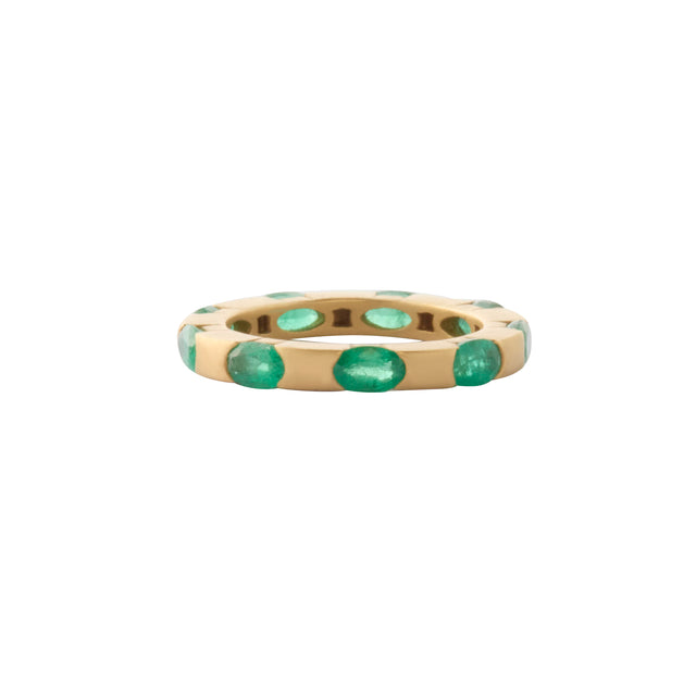 Emerald Inset Ring
