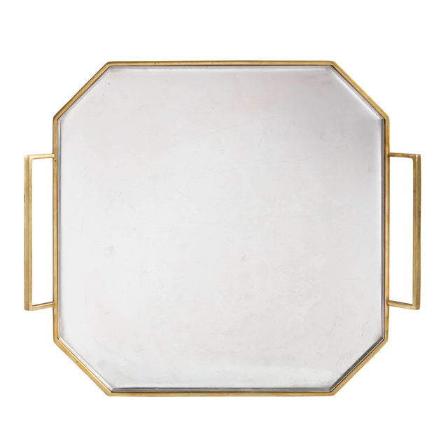 Göttinghen Serving Tray Brass and Stainless Steel