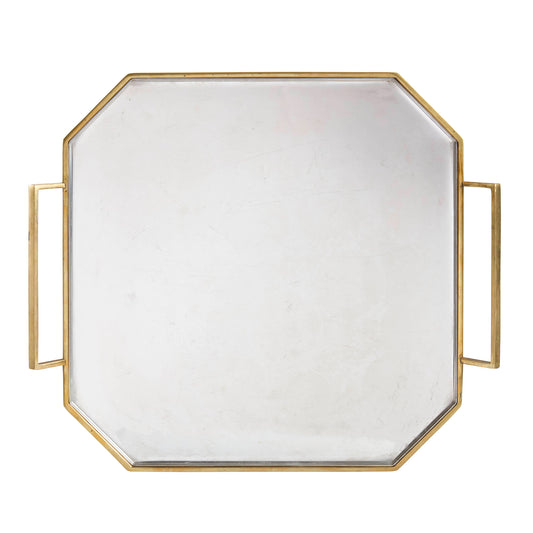 Göttinghen Serving Tray Brass and Stainless Steel - Main Img