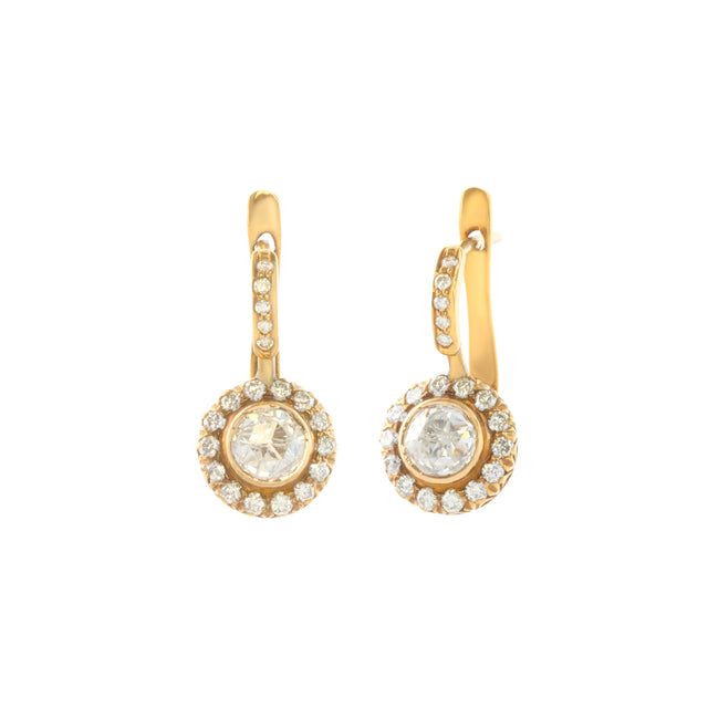 Indo Russian Drop Earrings