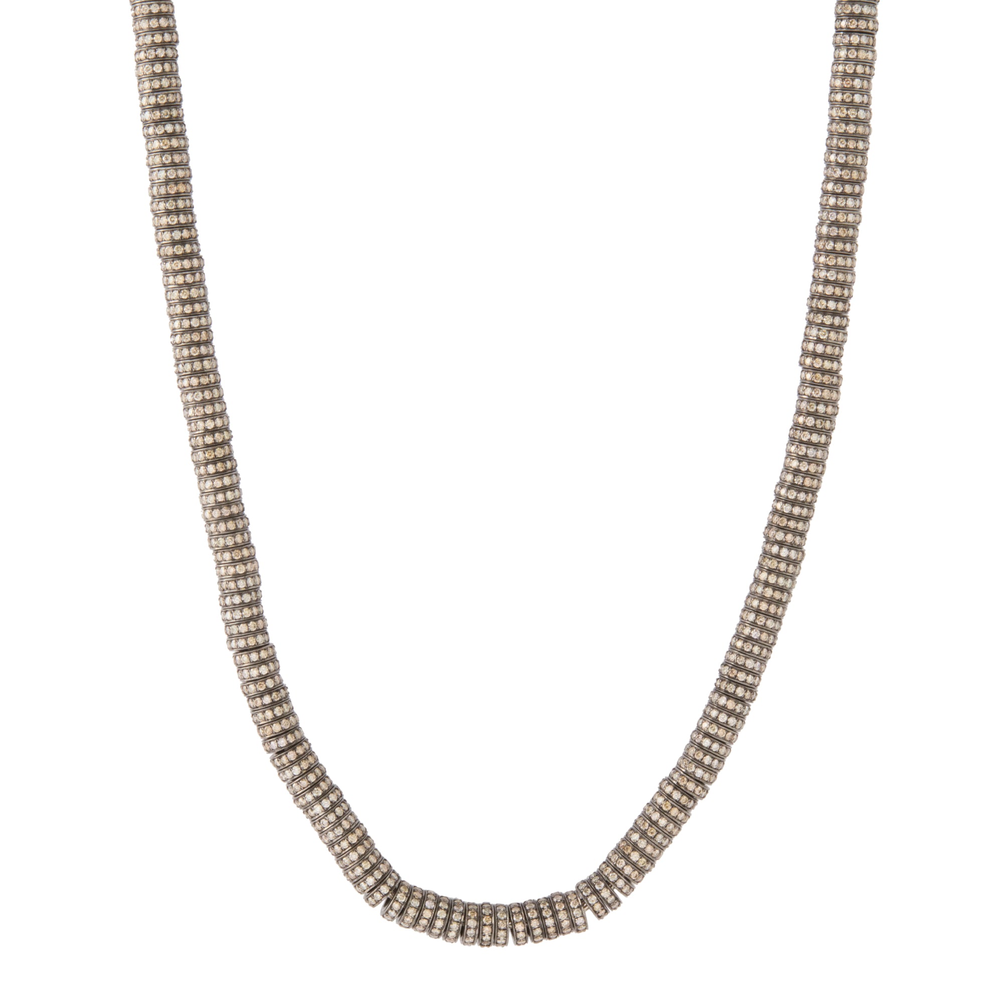 Smalle Round Diamond Necklace