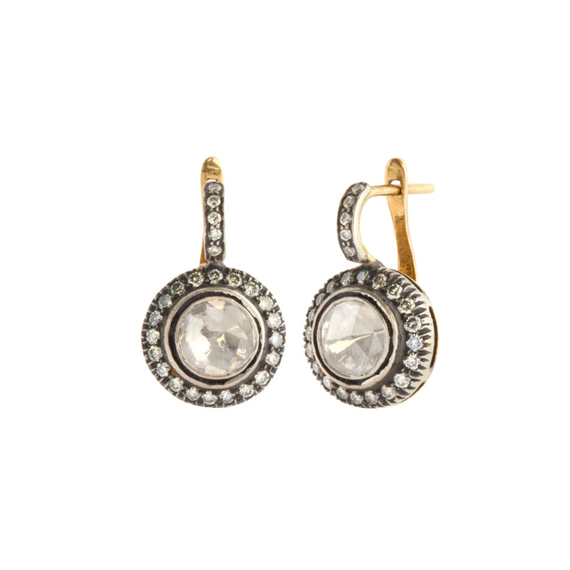 Diamond Indo-Russian Drop Earrings