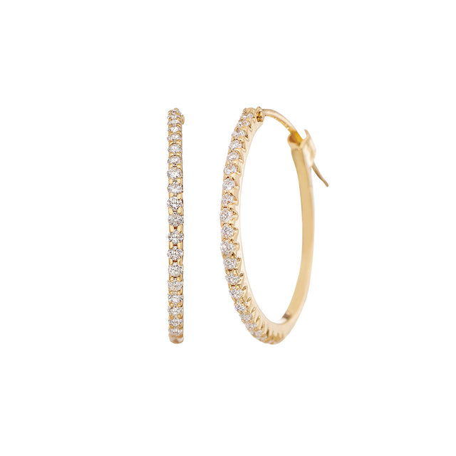 Micro Prong Hoops