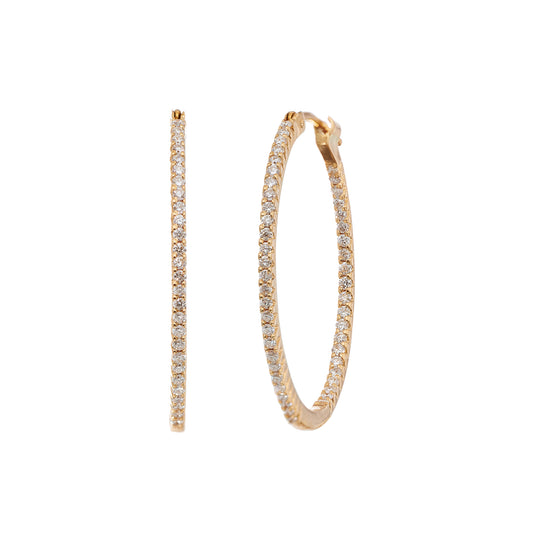 Micro Prong Earrings - Main Img