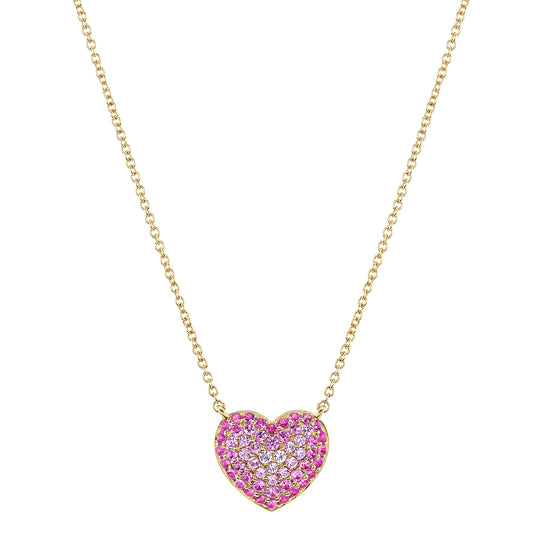 Pink Sapphire Lucy Necklace - Main Img