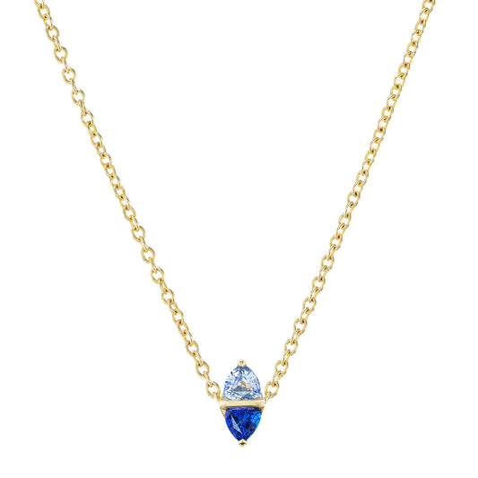Blue Sapphire Tilly Necklace - Main Img