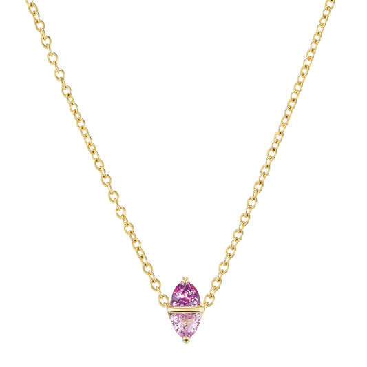 Pink Sapphire Tilly Necklace - Main Img