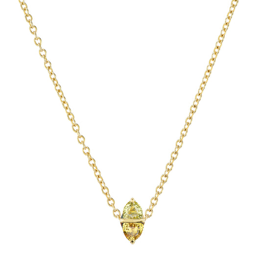 Yellow Sapphire Tilly Necklace - Main Img