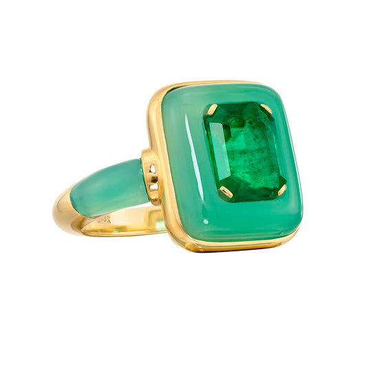 Emerald Alix Ring - Main Img
