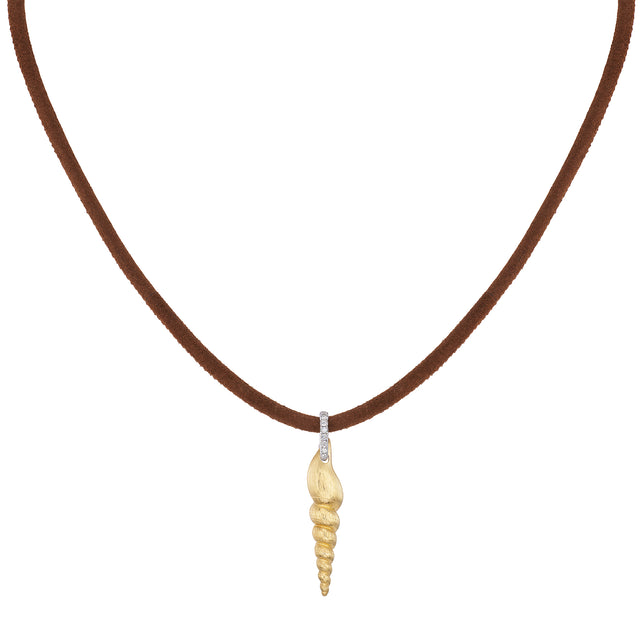 Emily P. Wheeler - Diamond Shell Necklace