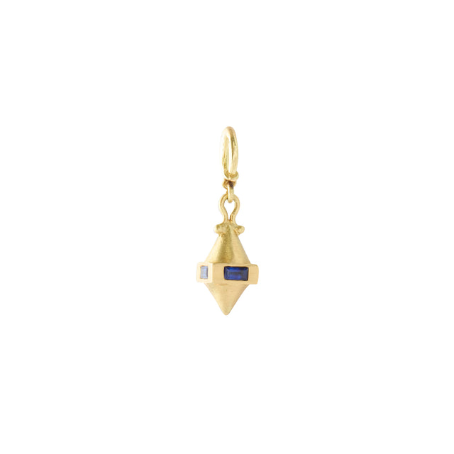 Sapphire Mine Pendant 18K Yellow Gold