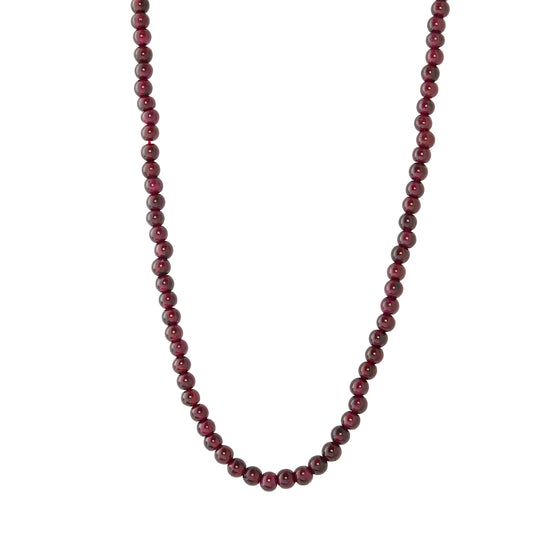 Garnet Perlina Necklace - Main Img