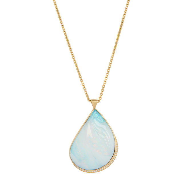 Ocean Drop Pendant Necklace