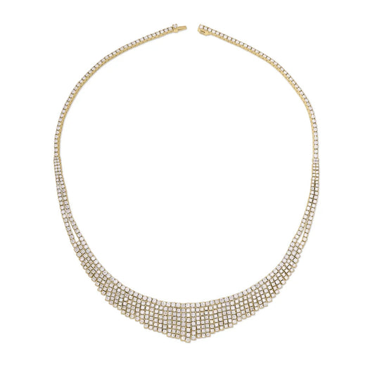 Diamond Mesh Selene Necklace - Main Img
