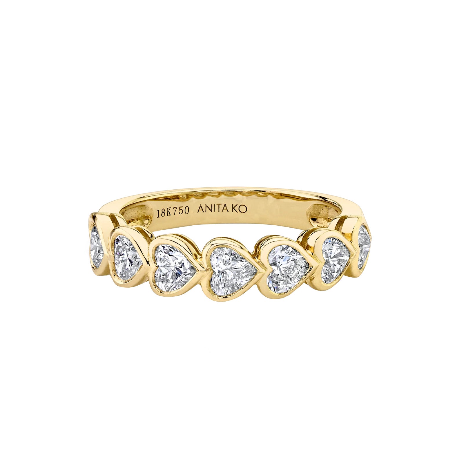 Anita Ko Demi Eternity Band - Rings - Broken English Jewelry front view