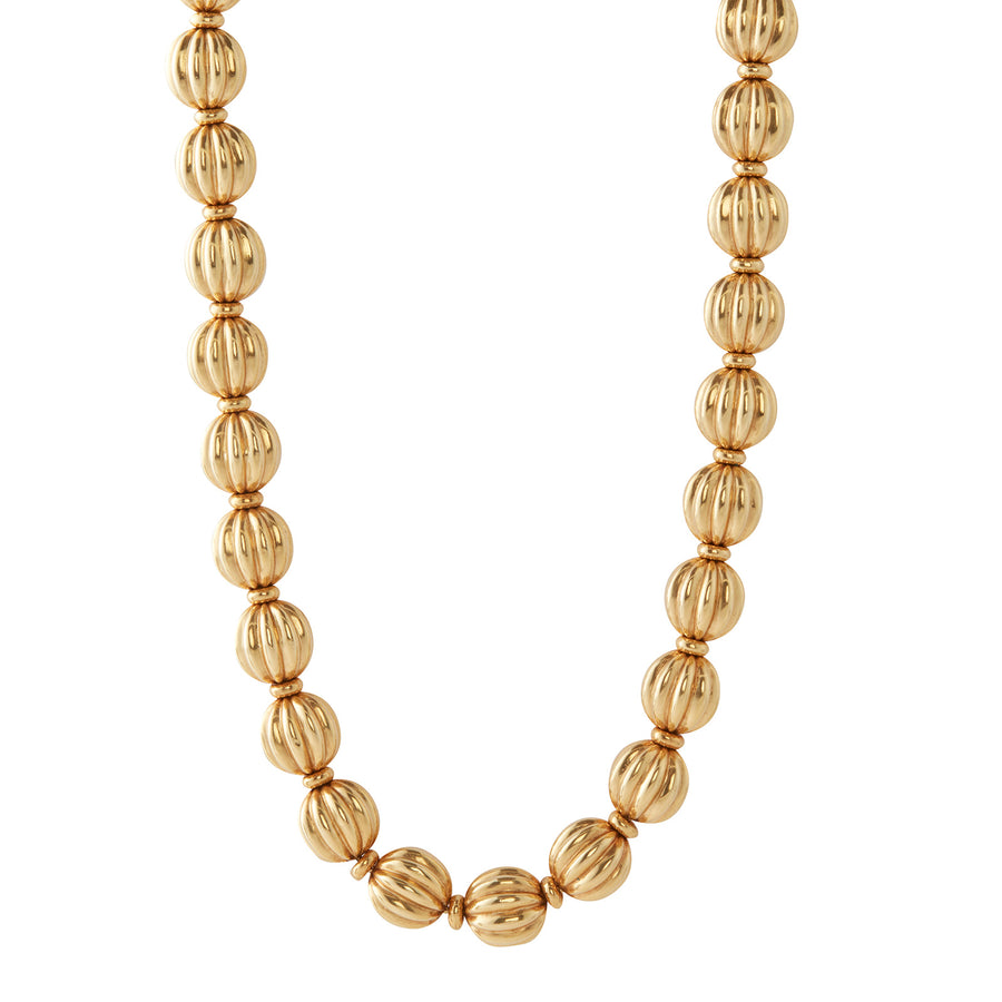 Chiampesan Fluted Bead Necklace