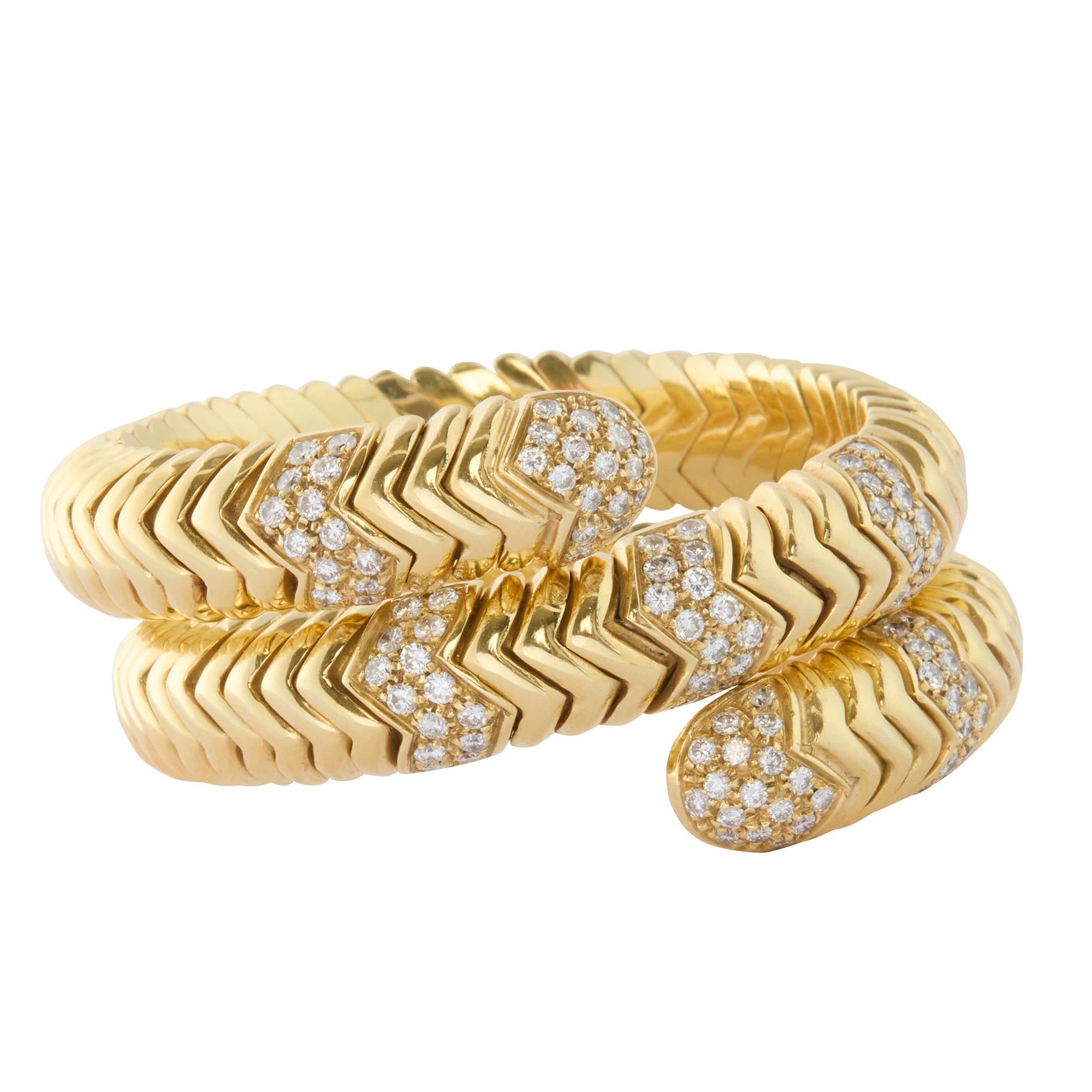 "Spiga-Like" Diamond Bracelet