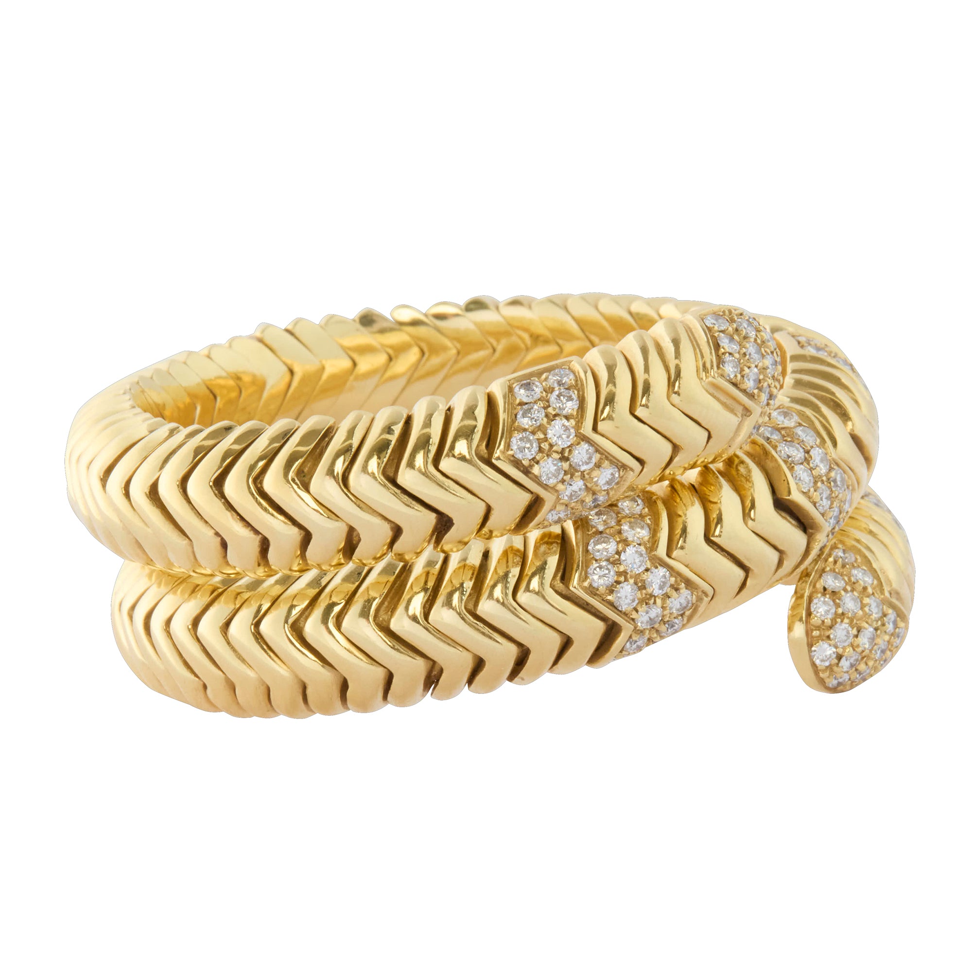 "Spiga-Like" Diamond Bracelet