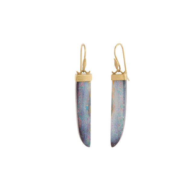 Boulder Opal Amazon Claws Earrings