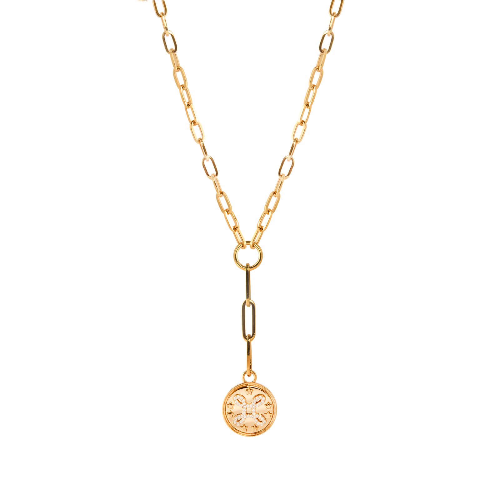 True Love Refined Clip Extension Chain Necklace