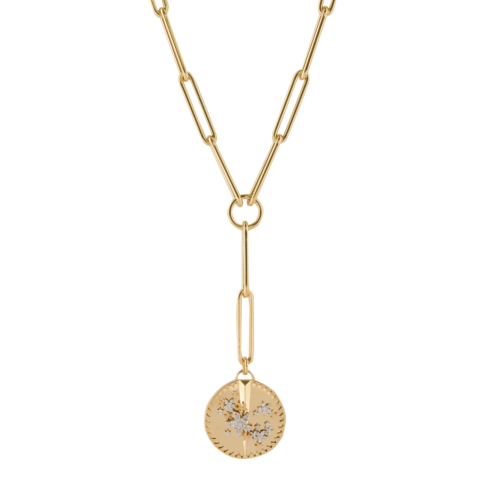 Foundrae Extended Clip Chain Necklace - Resilience Blossoms - Necklaces - Broken English Jewelry