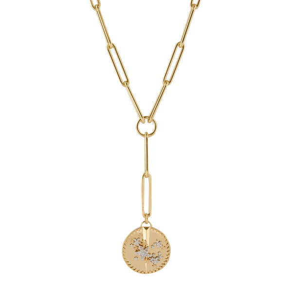 Foundrae Extended Clip Chain Necklace - Resilience Blossoms