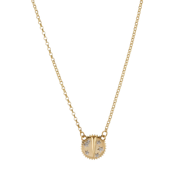 Foundrae Mini Stationary Necklace - Resilience - Necklaces - Broken English Jewelry