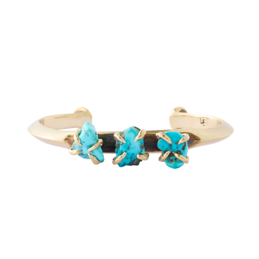 3 Stone Bracelet - Turquoise