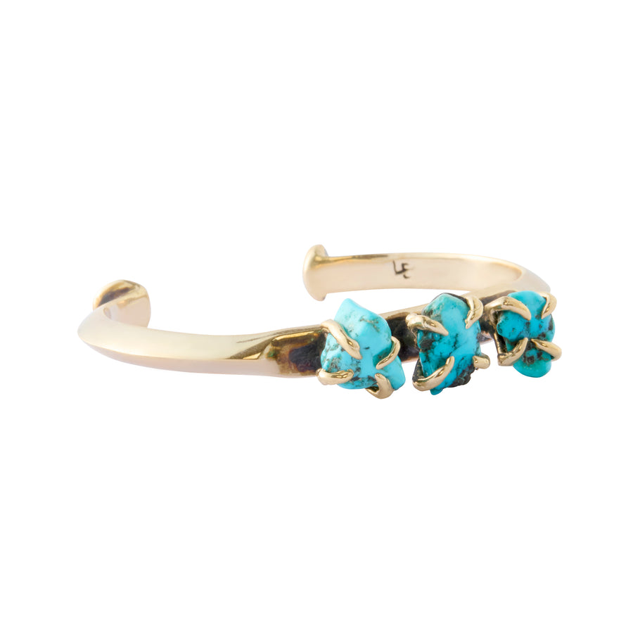 3 Stone Bracelet - Turquoise