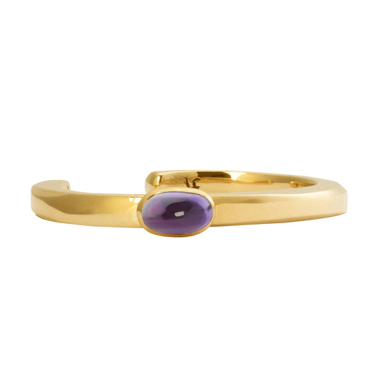 Amethyst Side Bangle - Main Img