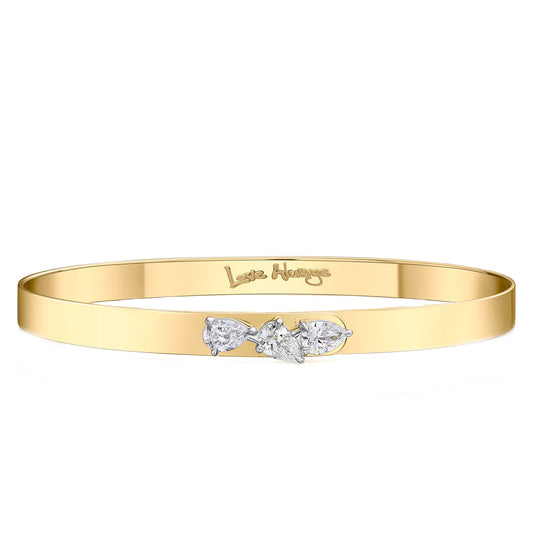 Medium Triple Angled Love Always Bracelet - Main Img