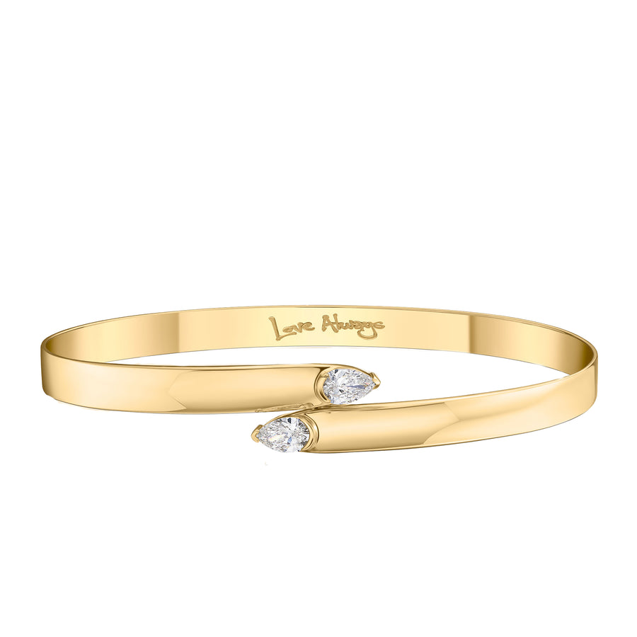 Medium Crossover Love Always Bracelet