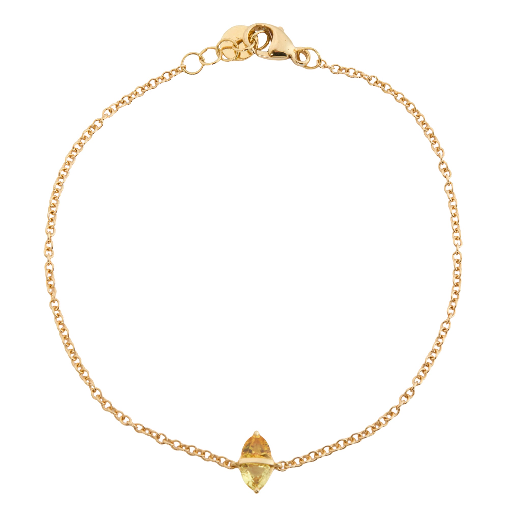 Emily P Wheeler - Yellow Sapphire Tilly Bracelet