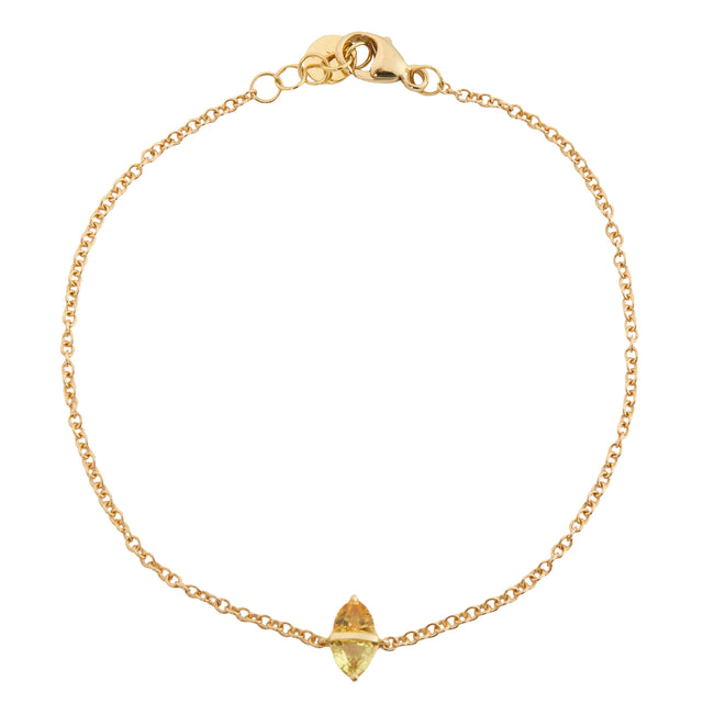 Emily P Wheeler - Yellow Sapphire Tilly Bracelet