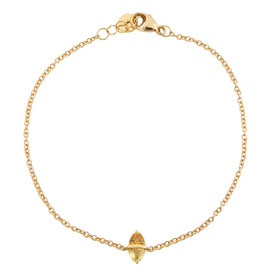 Yellow Sapphire Tilly Bracelet - Main Img