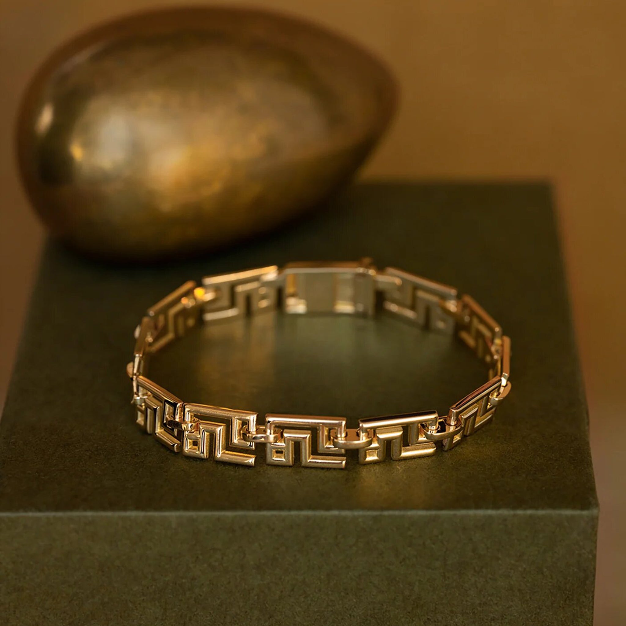 Greek Pattern Bracelet