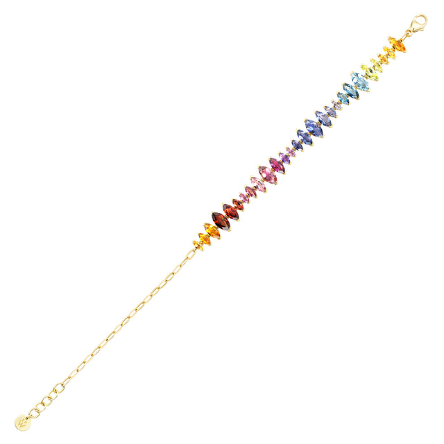 Emily P Wheeler - Multi-Gemstone Arashi Bracelet