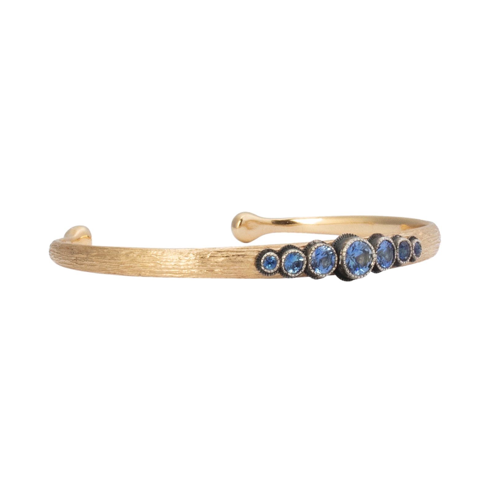 Arman Sarkisyan Sapphire Cuff Bracelet side view