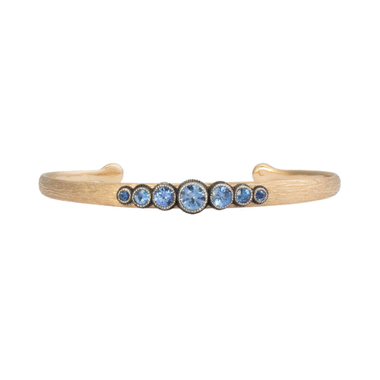 Sapphire Cuff Bracelet - Main Img