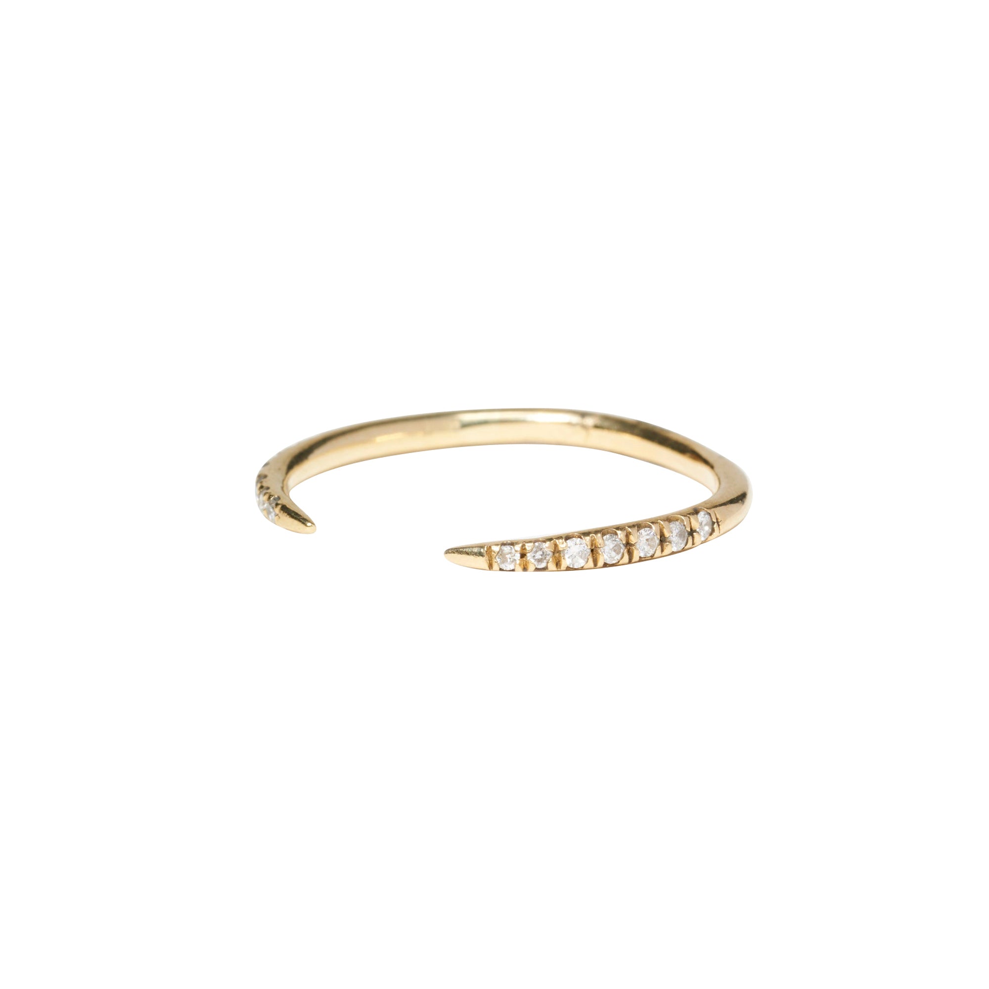 Slice Rings Wwake - Open Slice Ring – Broken English Jewelry