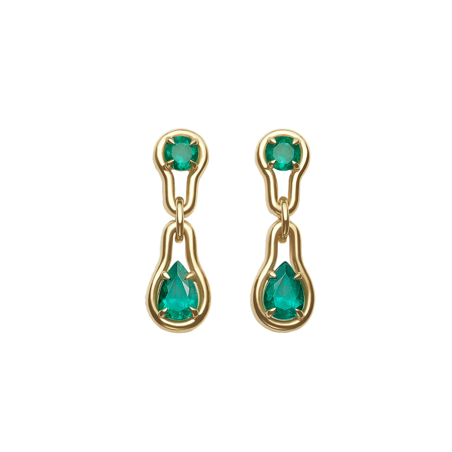 Emerald Drop Ethos Earrings