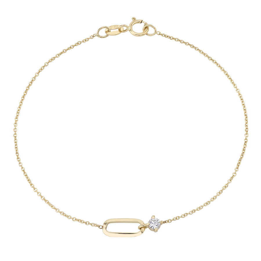 Round Diamond OG Link Bracelet