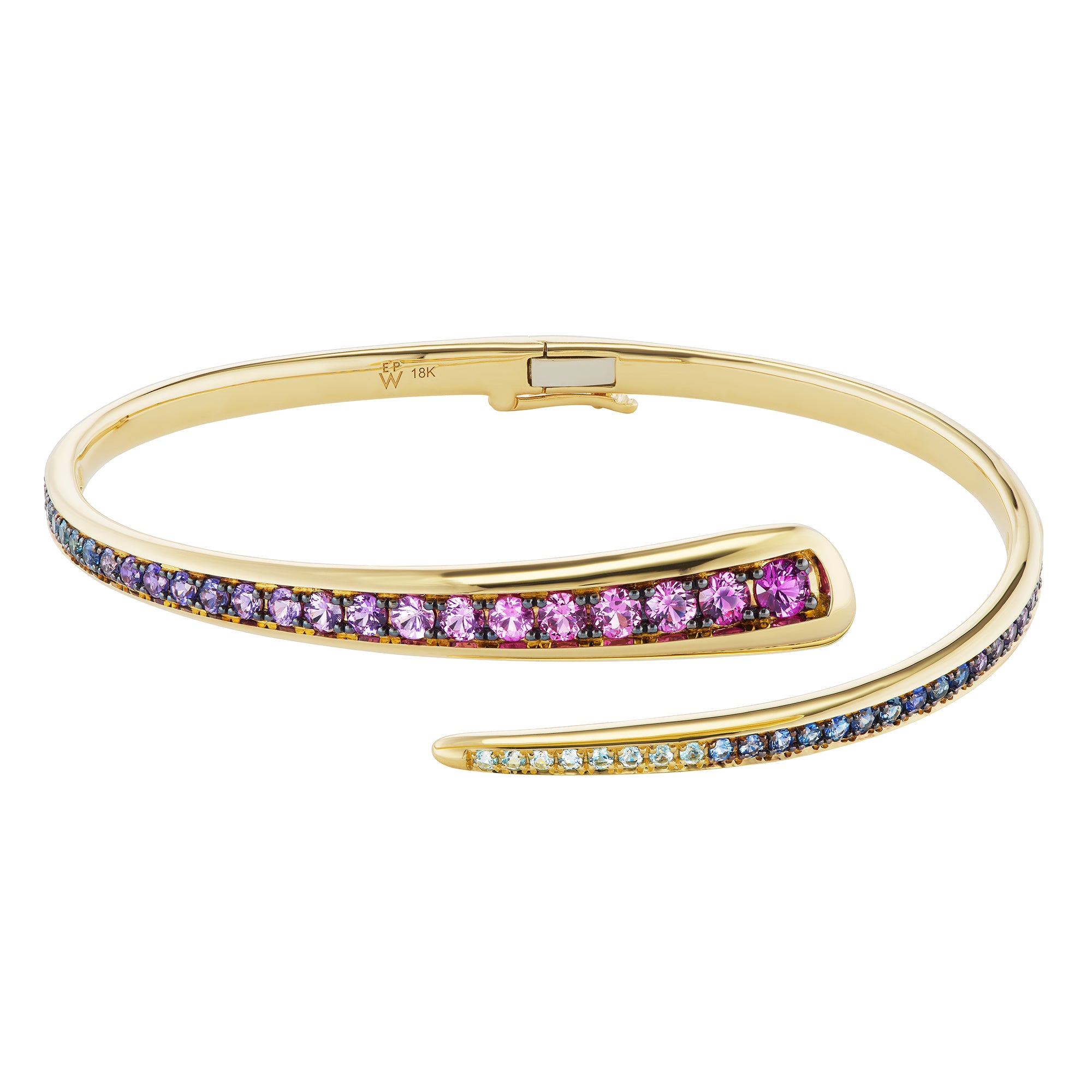 Sapphire and Apatite Bracelet